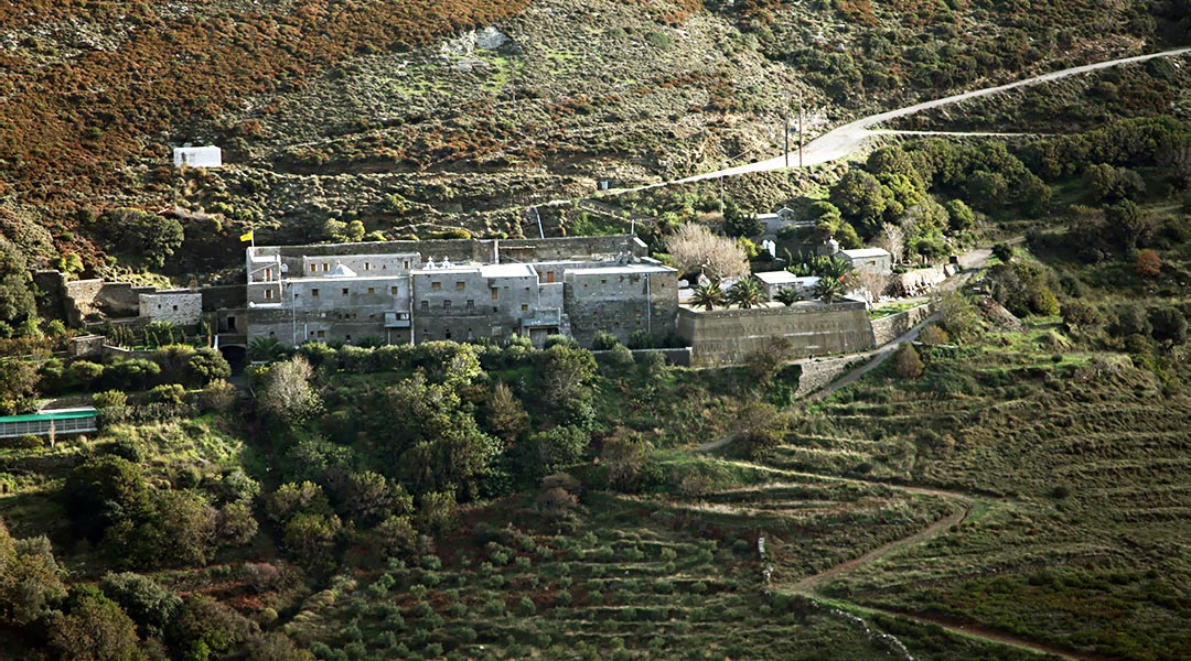 Agios Nikolaos Monastery, Andros Island Greece