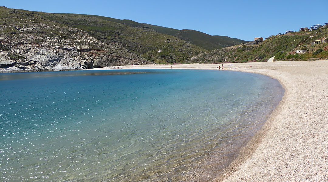 Andros beaches, Andros Greece