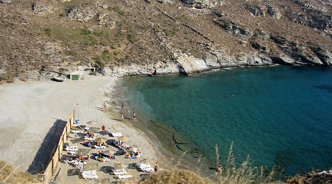 Apothikes beach, Andros Greece