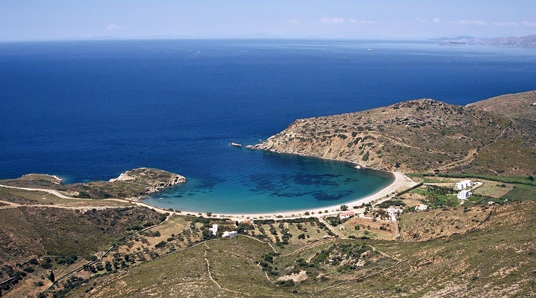 Fellos beach, Andros Greece