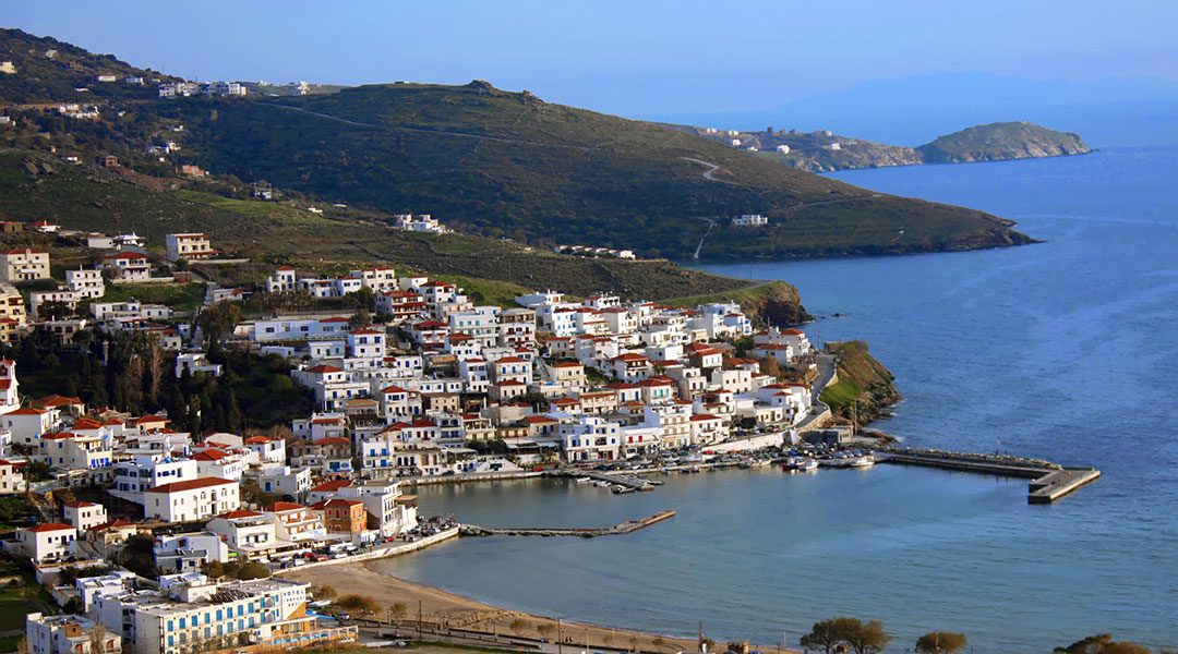 Batsi Andros Greece