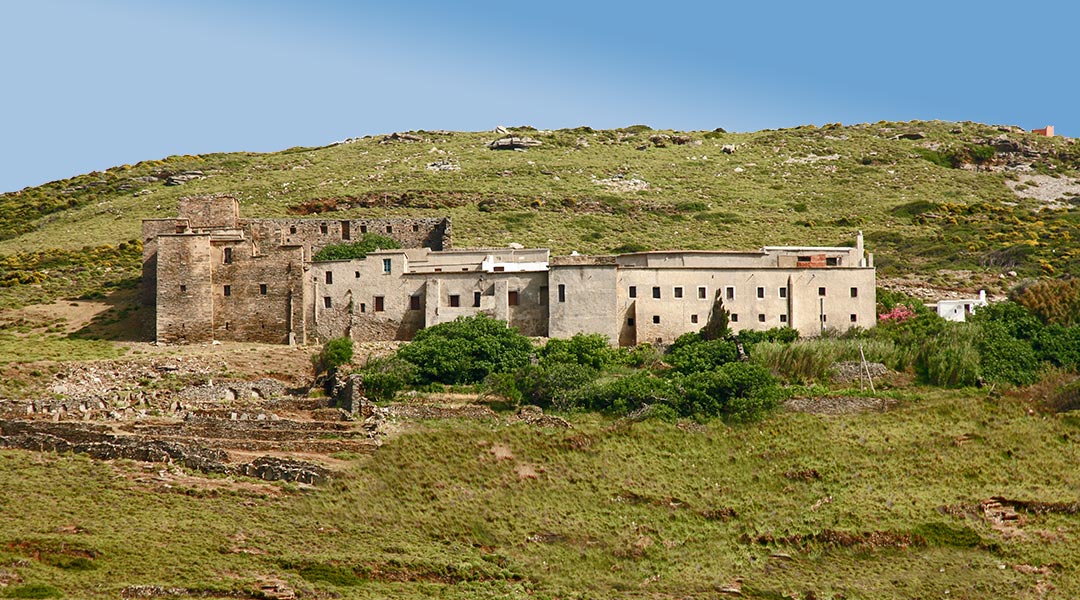 Zoodochos Pigi Monastery in Andros Greece