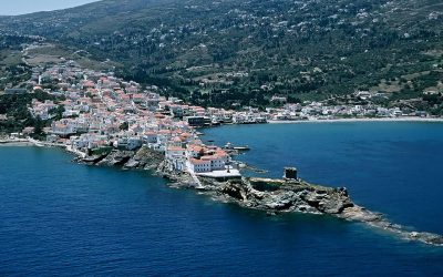 The Castles and Towers of Andros Island, Greece